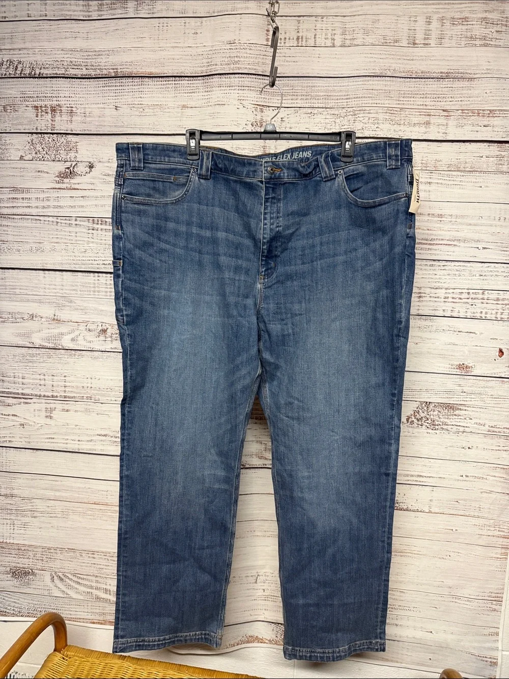 Duluth Trading Men's Double Flex Relaxed Ballroom Jeans NEW 48x32